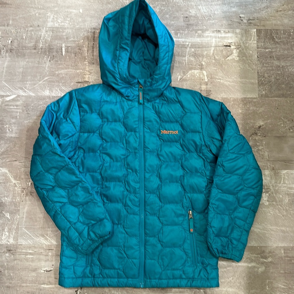 Marmot 700 Fill Girls Hooded Coat - Sz L